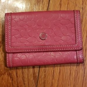 Coach credit card wallet